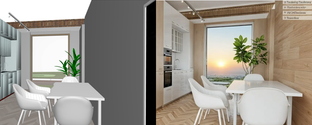 AI-Powered Interior Design Based on Online BIMkeeper Layouts - BIMkeeper